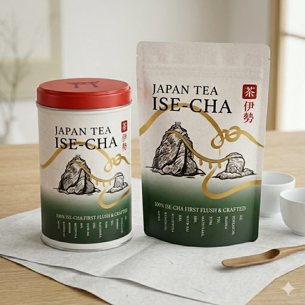 度会かぶせ茶 上煎茶 — 缶・パウチ